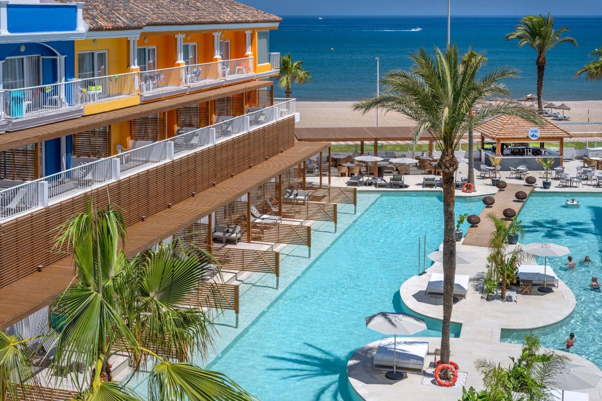 Mediterraneo Bay Hotel & Resort Roquetas de Mar Esterno foto
